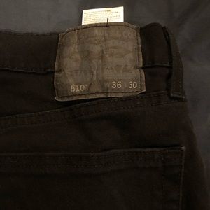Black Levi Strauss jeans 510